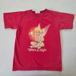 Vintage Y2K Disney Tinker Bell Tee 5t/6